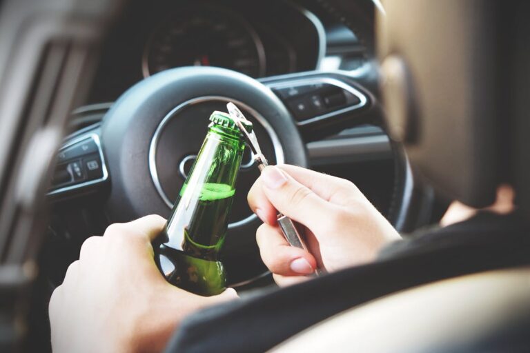 Can You Drink an Alcohol as a Passenger in a Car in NC