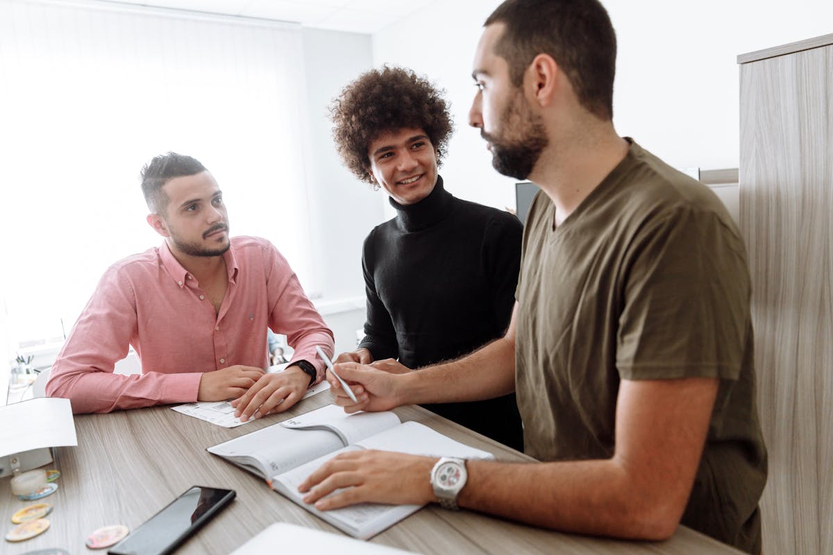 A Group of People in the Office